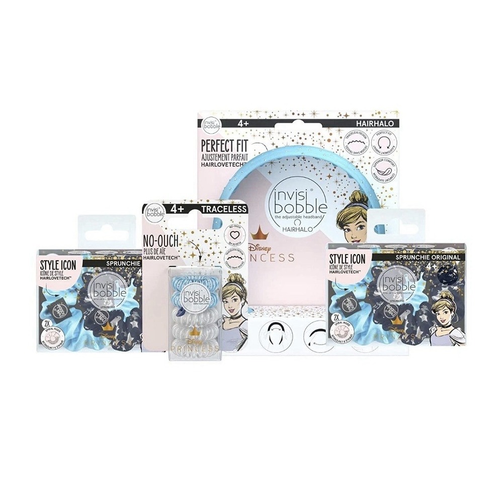 Disney Princess 10pc Girls Hair Accessory‎ Bundle Set Belle Cinderella Ariel